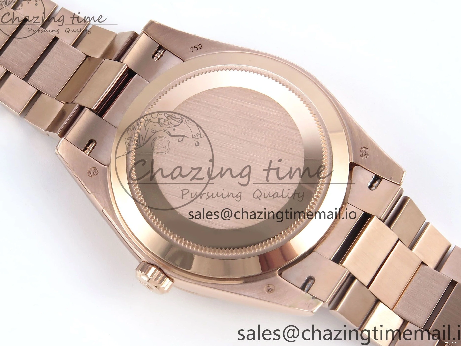 0217 QuickDry Day Date 40 RG 228235 KF 1:1 Best Edition Brown Roman Dial on President Bracelet VR3255 (Gain Weight) 838